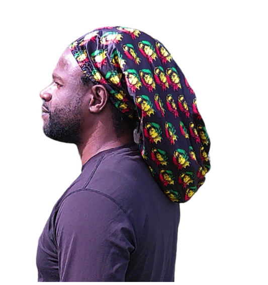 Crowned Lion Head  Printed Day/Night Cap